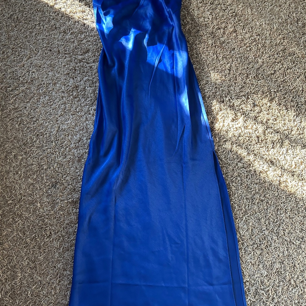 Open back slip dress